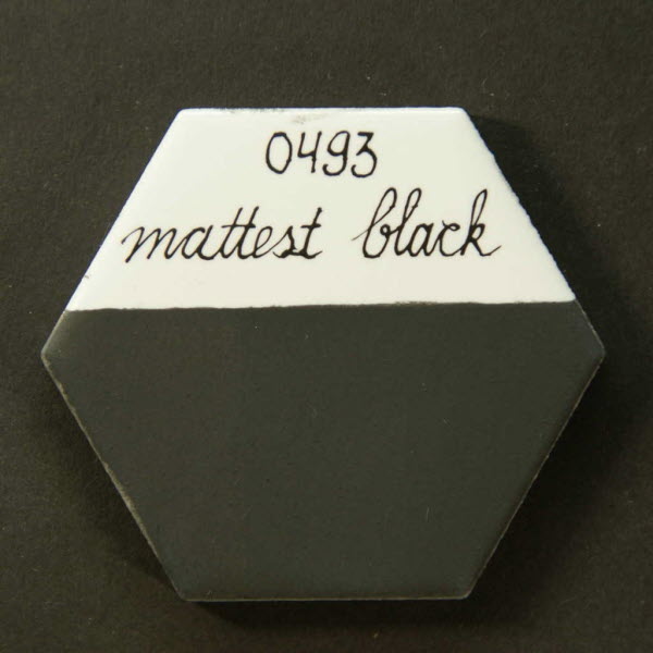 Mattest black