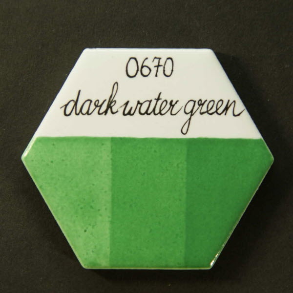 Dark water green 
