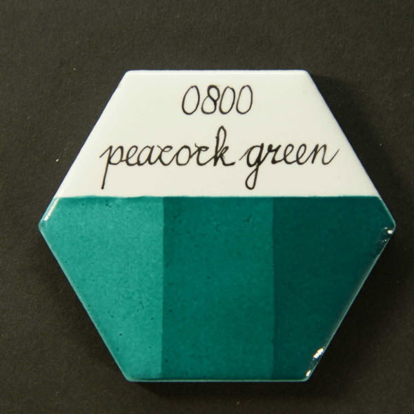 Peacock green 