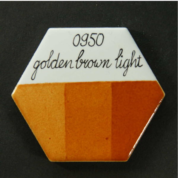 Golden brown light 
