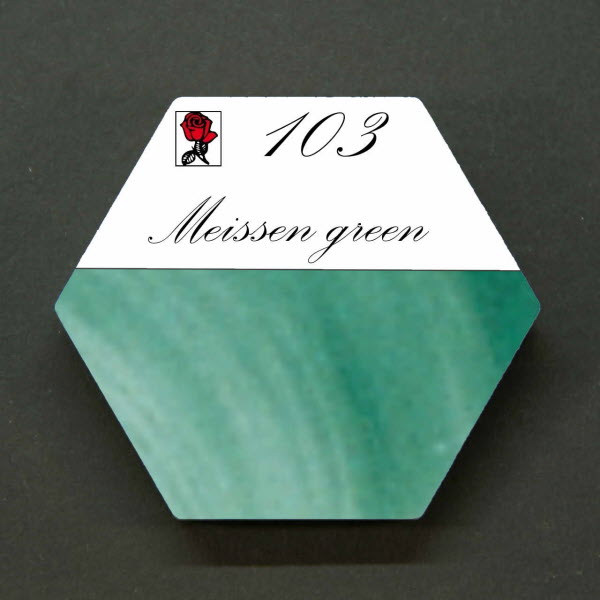 No. 103 Schjerning Meissen green, 8 g