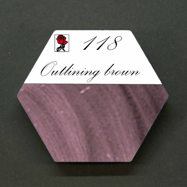No. 118 Schjerning Outlining Brown, 6,5 g