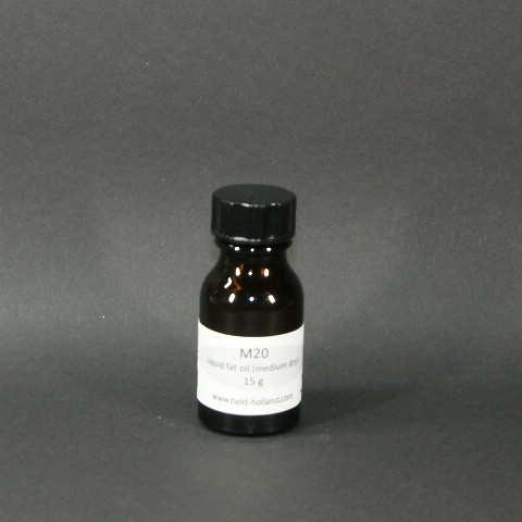 M20 - Liquid fat oil (medium dry)  15 g