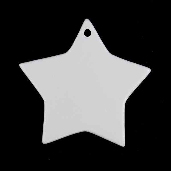 Star hanger, two-sided glazed
