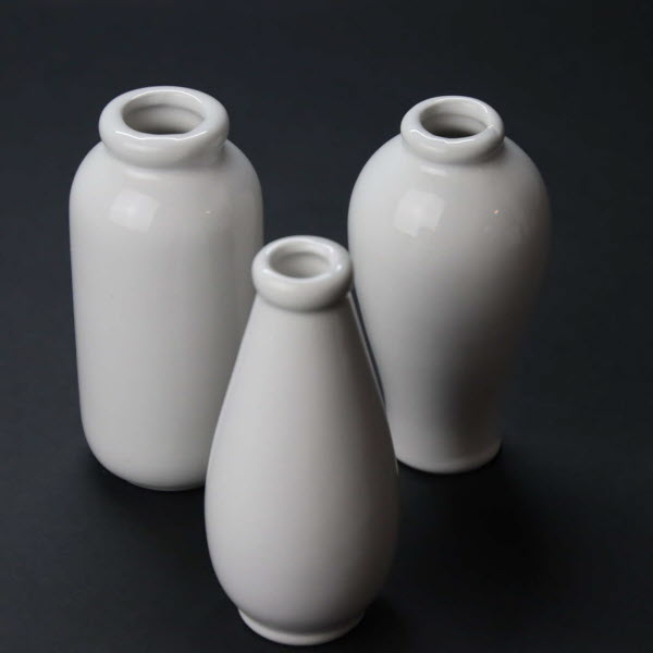 Mini vase, 6 pieces