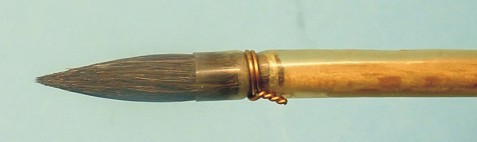 Q14S - Mini rose brush  - Ø 2,0x5 mm