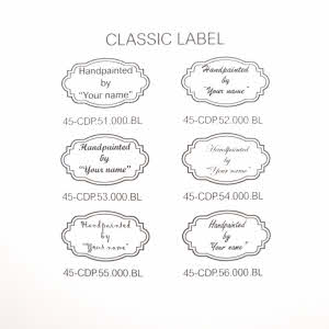 Classic label
