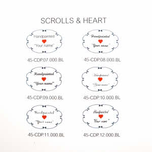 scrolls & heart