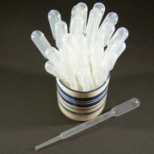 Set of 25 pipettes